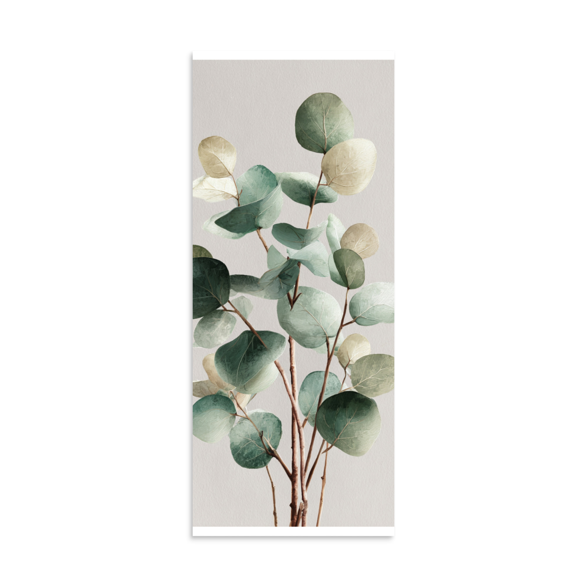 Eucalyptus Wall Art Print, Sage Green Botanical Leaf Illustration, Minimalist Boho Decor - Image 5