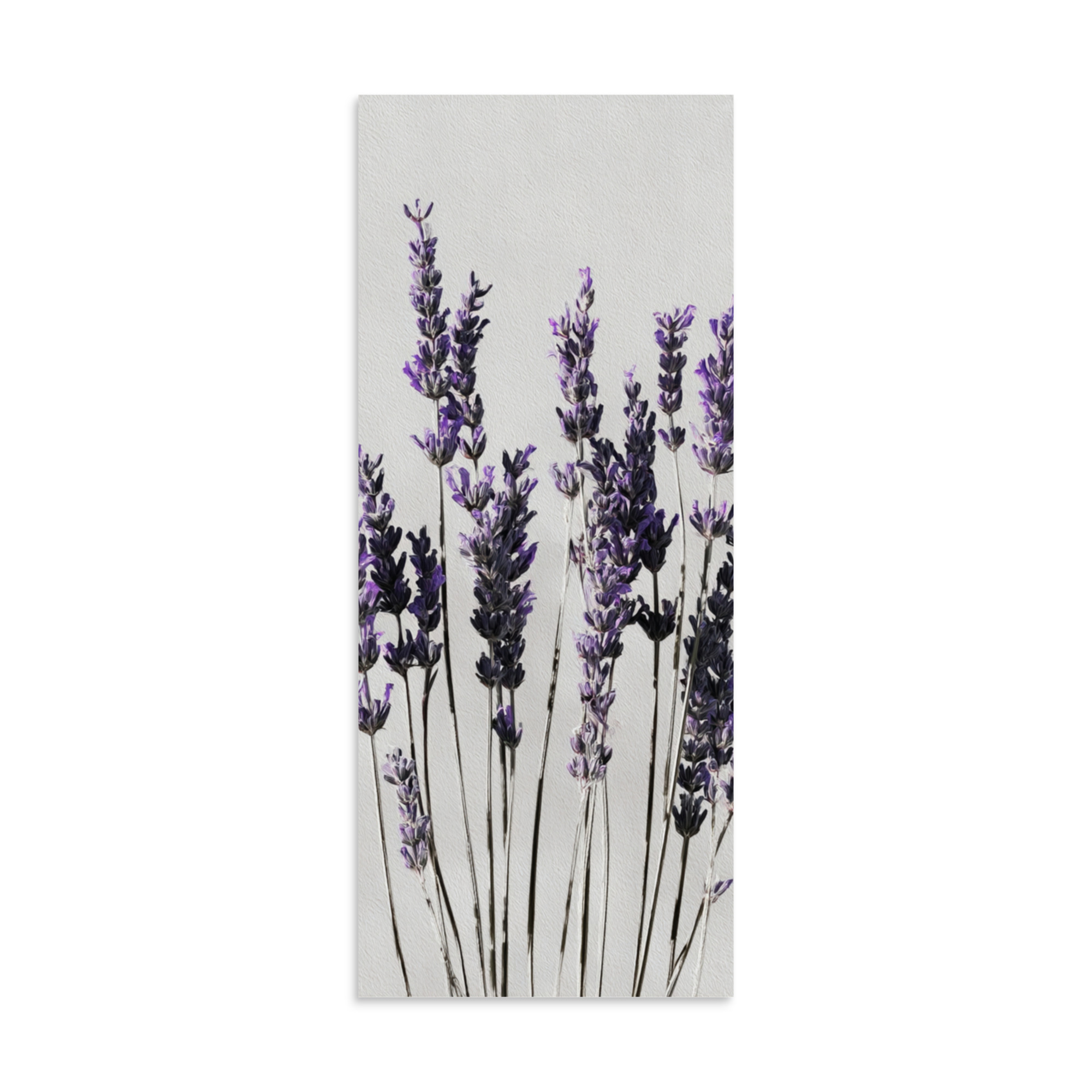 Lavender Wall Art Print, Purple Floral Botanical Illustration, Minimalist Bedroom Decor - Image 6