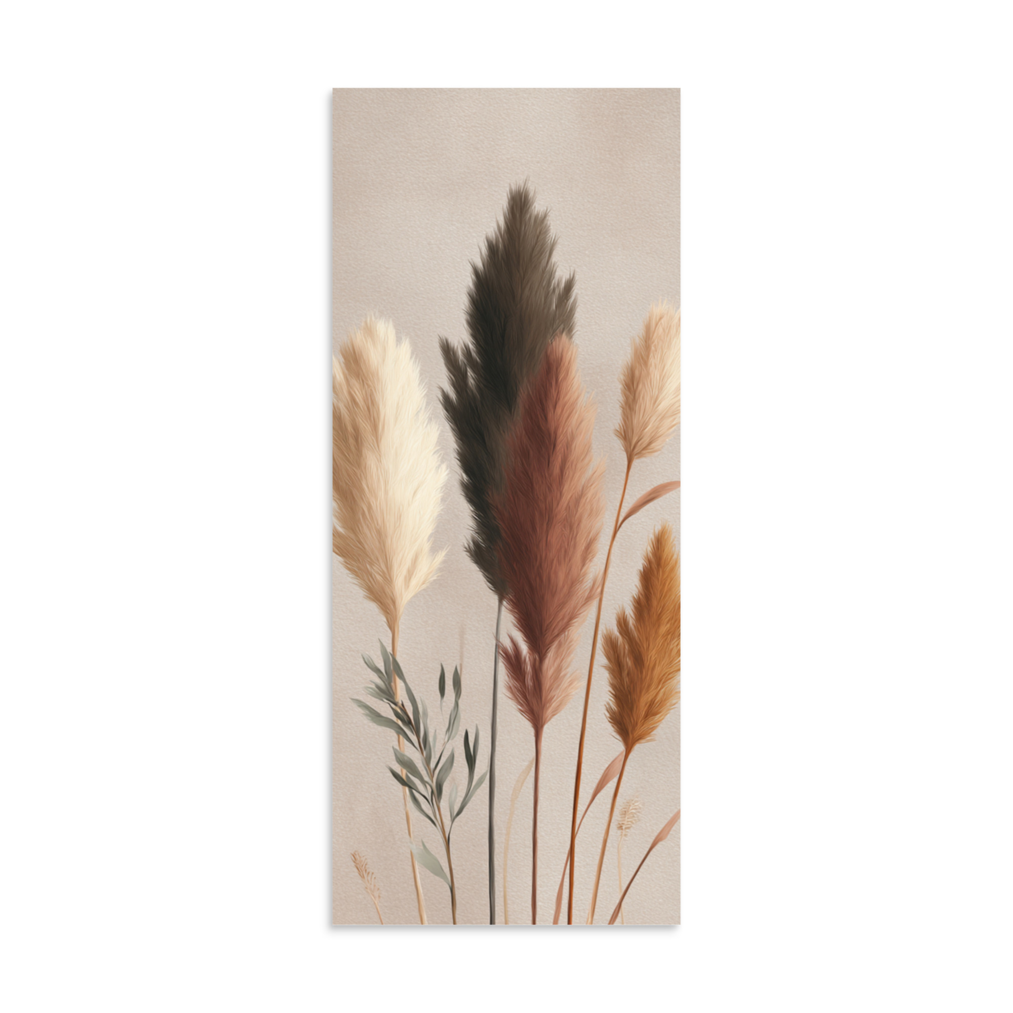 Pampas Grass Wall Art Print, Neutral Boho Botanical Illustration, Earthy Minimalist Decor - Image 6