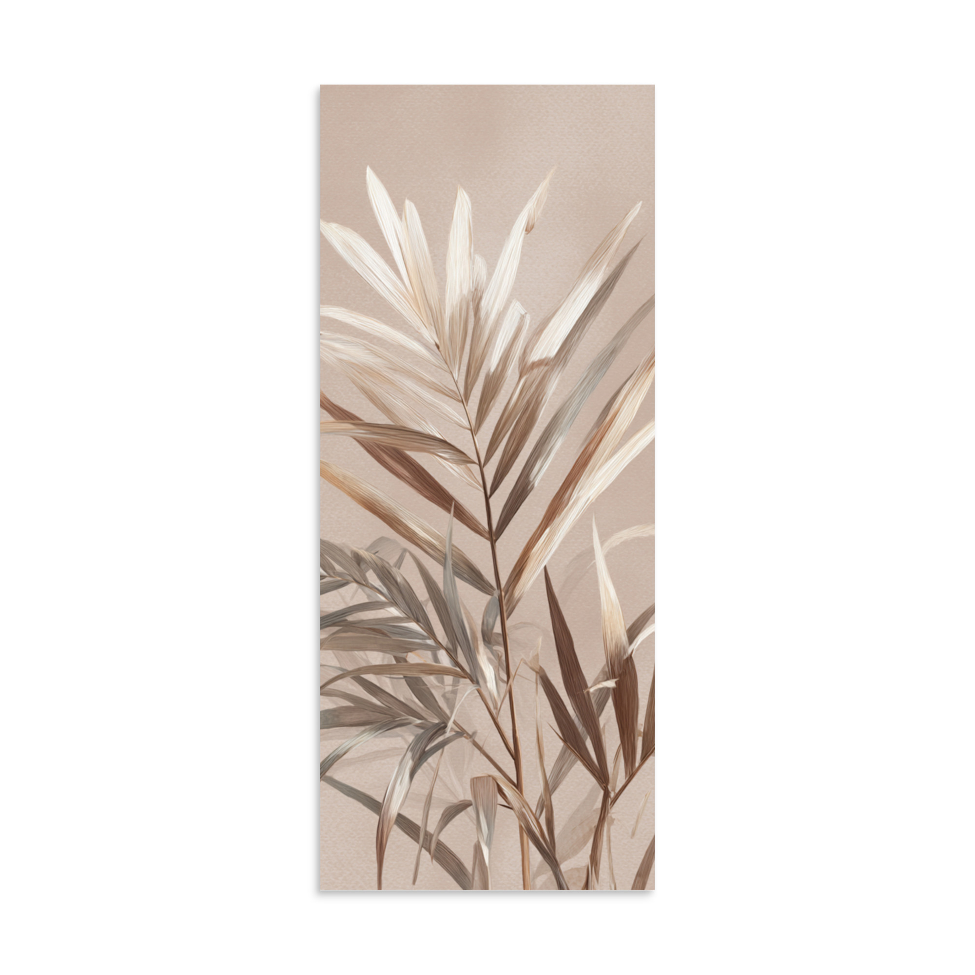 Palm Leaves Wall Art Print, Green Tropical Botanical Illustration, Modern Coastal Decor - Image 6