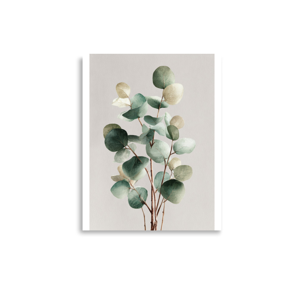 Eucalyptus Wall Art Print, Sage Green Botanical Leaf Illustration, Minimalist Boho Decor - Image 36