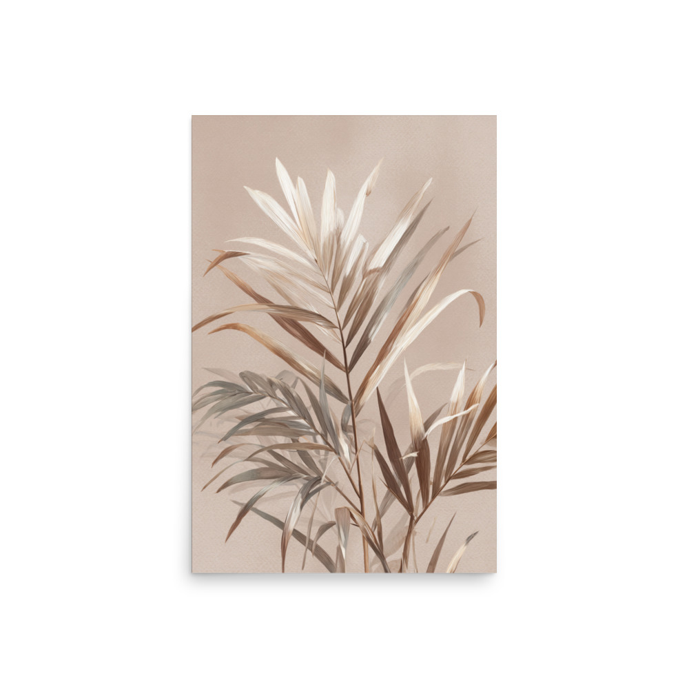 Palm Leaves Wall Art Print, Green Tropical Botanical Illustration, Modern Coastal Decor - Image 17
