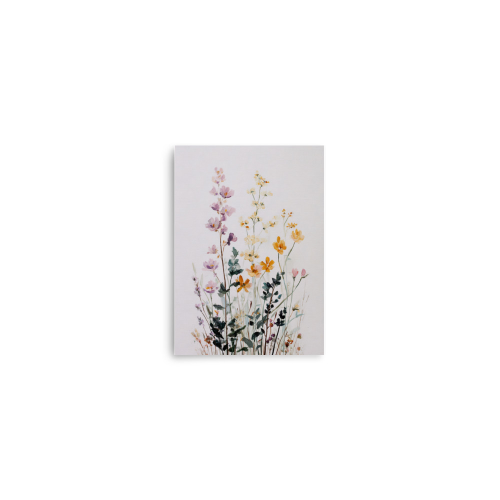 Wildflower Wall Art Print, Colourful Botanical Meadow Illustration, Spring Boho Decor - Image 24