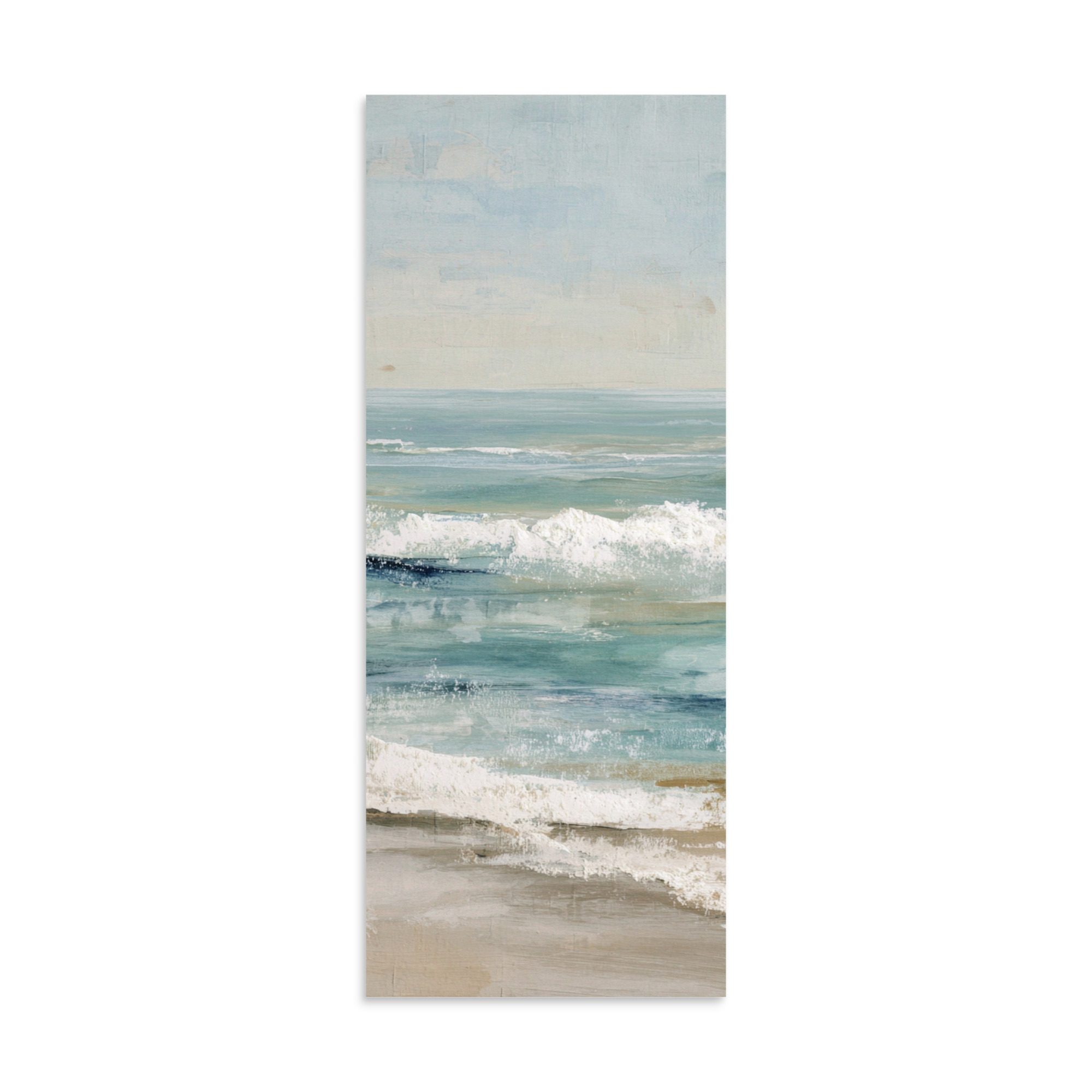 Coastal Ocean Waves Wall Art Print, Serene Beach Seascape, Calm Blue Sea Shore Poster - Image 24