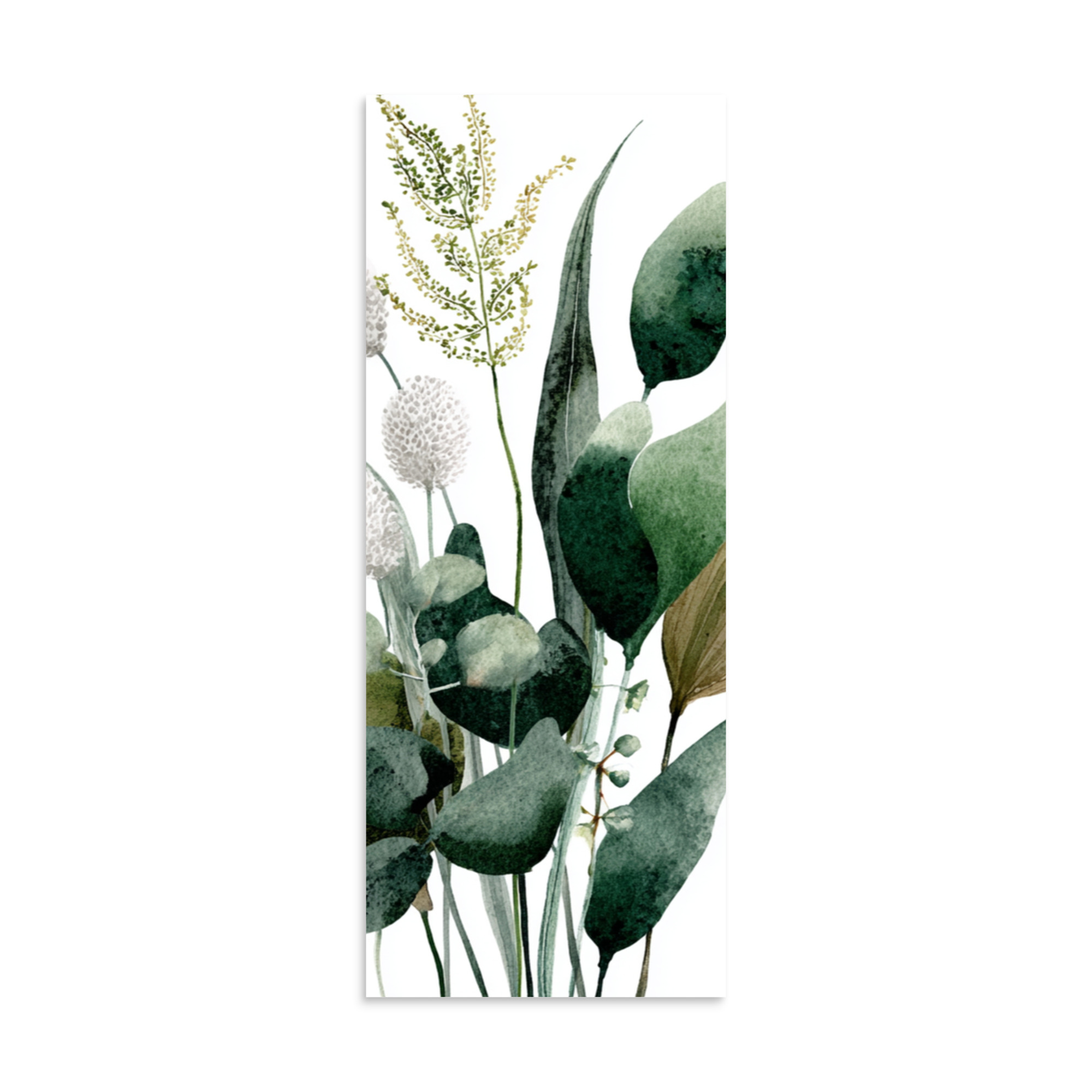 Wild Herb Stems Wall Art Print, Earthy Green Botanical Illustration, Minimalist Kitchen Decor - Image 28
