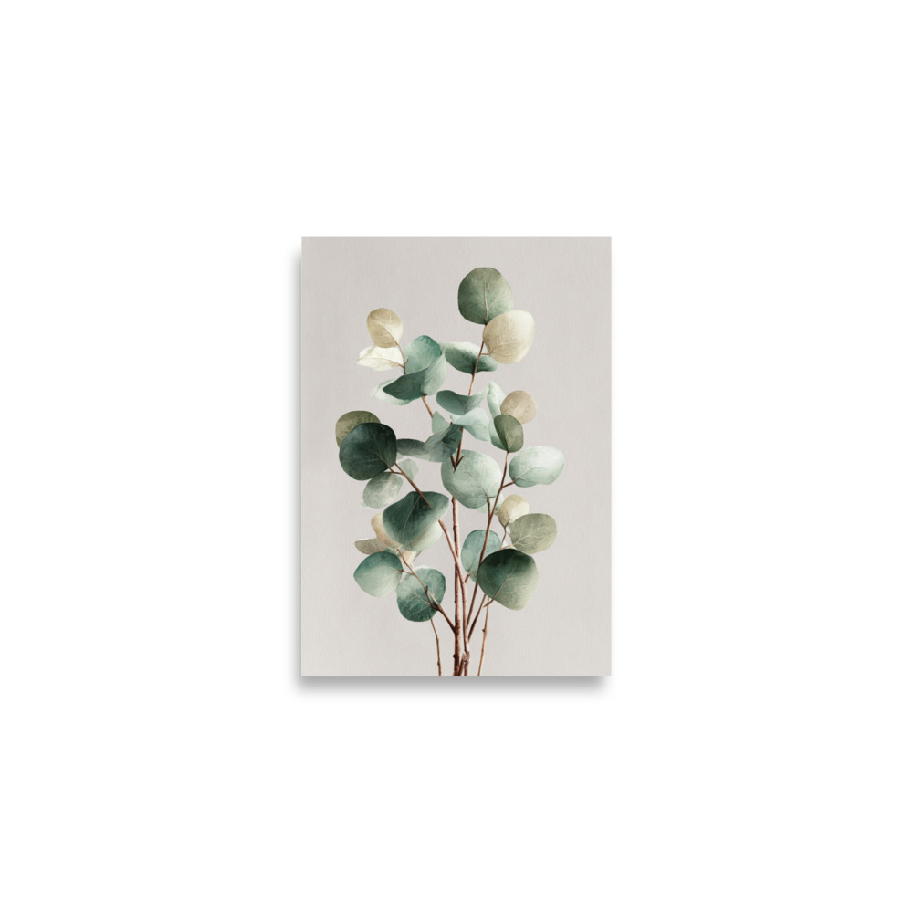 Eucalyptus Wall Art Print, Sage Green Botanical Leaf Illustration, Minimalist Boho Decor - Image 33