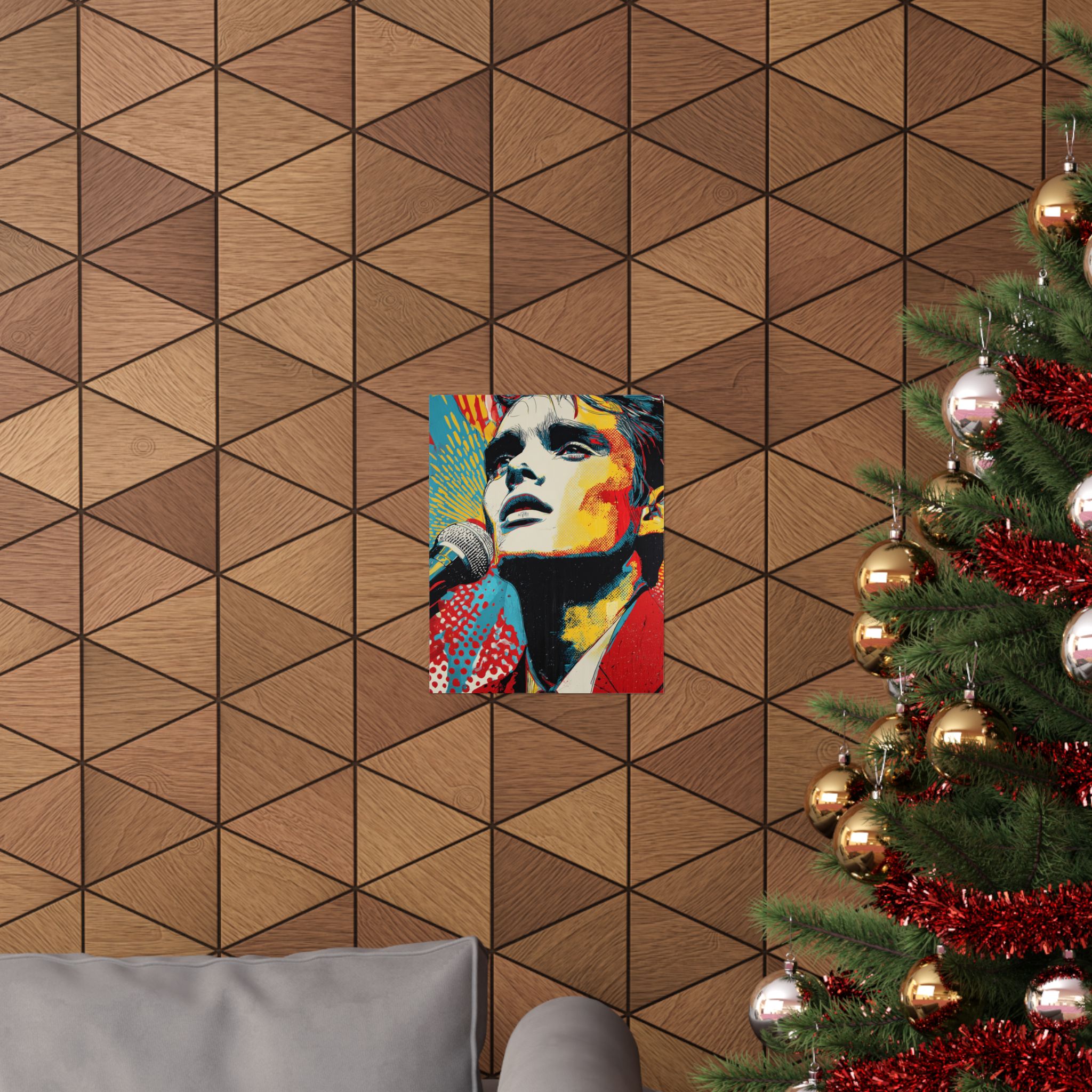 Pop Art Singer Portrait Print | Retro Comic Style Musician | Matte Poster Print - Image 20
